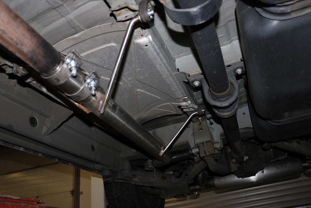 Mercedes Vito/ Viano - W639 Kompact Endschalldämpfer quer Ausgang rechts/links inkl. Verbindungsrohr - 2x115x85 Typ 32 rec...
