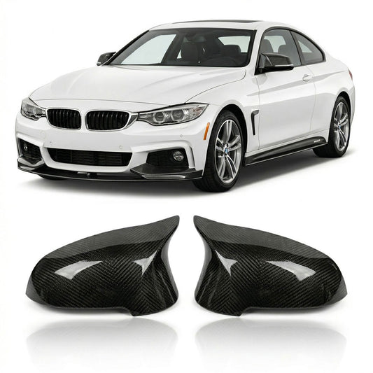 Spiegelabdeckungen Carbon-Optik Set passend für BMW 1/2/3/4er 2012-2019