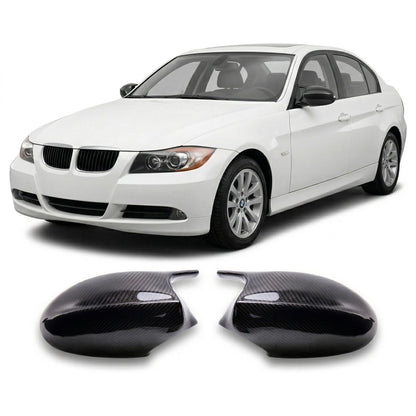 Spiegelabdeckungen aus Carbon passend für BMW 1/3er E8x E9x 2005-2008