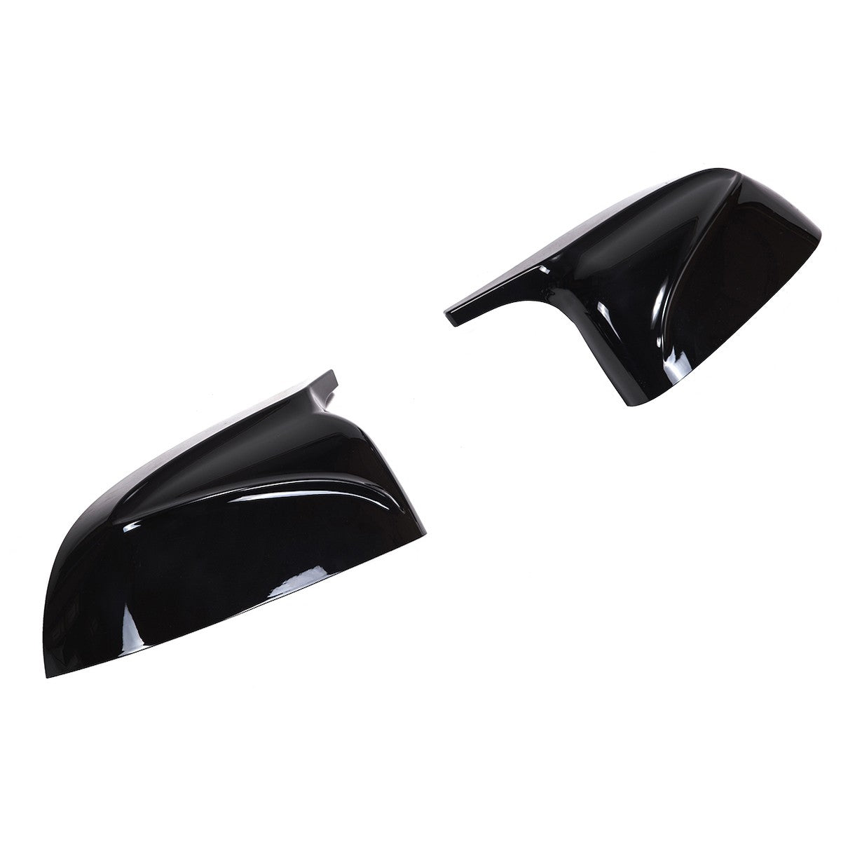 Seitenspiegelabdeckung Set Hochglanz Schwarz passend für BMW X3/X4/X5/X6/X7 2017-2021