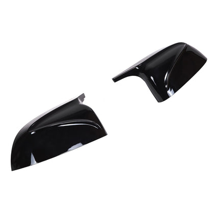 Seitenspiegelabdeckung Set Hochglanz Schwarz passend für BMW X3/X4/X5/X6/X7 2017-2021