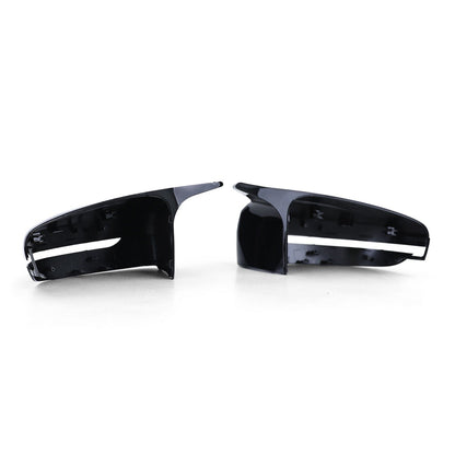 Hochglanz Schwarz Spiegelabdeckungen Set passend für BMW 5er G30 G31 2016-2020