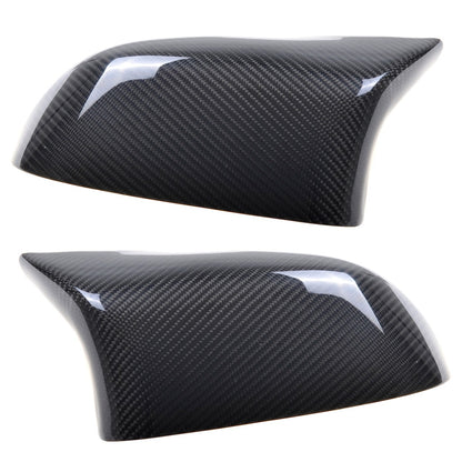 Carbonfaser Spiegelabdeckungen Set passend für BMW X3 X4 X5 X6 2014-2018