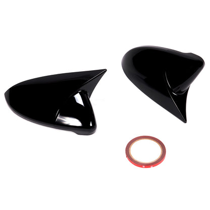 Spiegelabdeckungen Set Hochglanz Schwarz passend für VW Golf 7 2013-2021