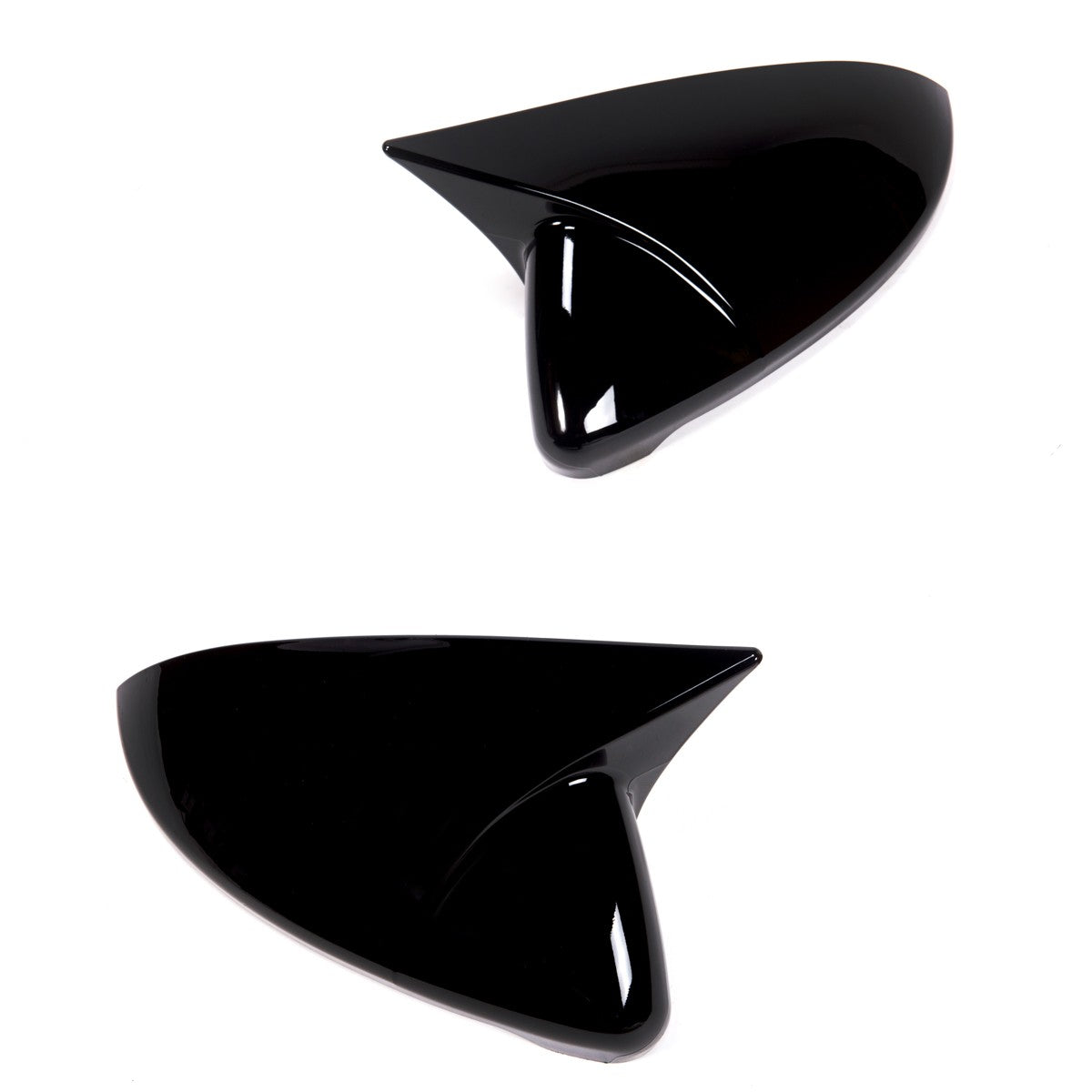 Spiegelabdeckungen Set Hochglanz Schwarz passend für VW Golf 7 2013-2021