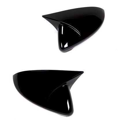 Spiegelabdeckungen Set Hochglanz Schwarz passend für VW Golf 7 2013-2021