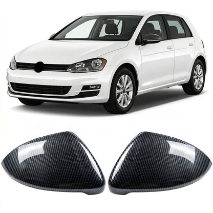 Spiegelabdeckungen Set Carbon-Optik passend für VW Golf 7 2012-2020
