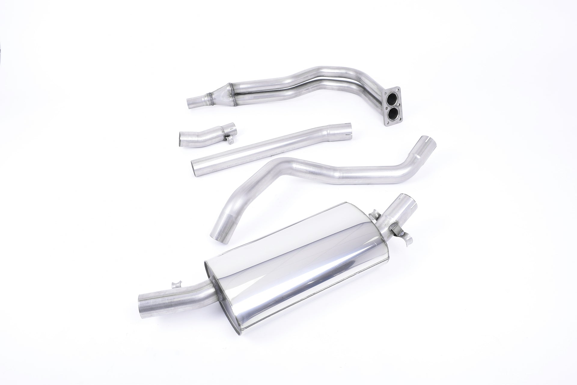 Milltek Sport Auspuffanlage passend für VW Golf Mk1 GTI ab Auspuffkrümmer - nicht gedämpft (lauter) - passt für OE Guss-Au...