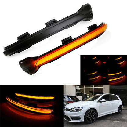 Dynamisches LED Seitenspiegel Blinker Set passend für VW Golf 7 2013-2019