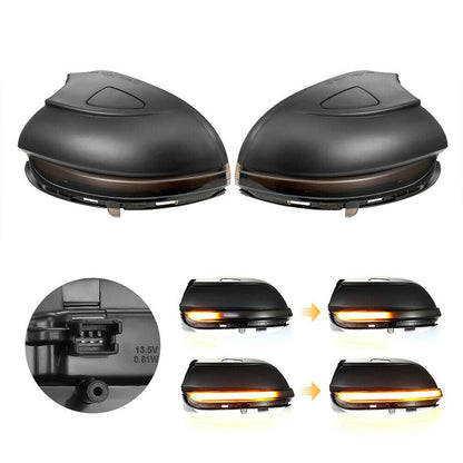 Dynamisches LED Seitenspiegel Blinker Set passend für VW Golf 6 2008-2015