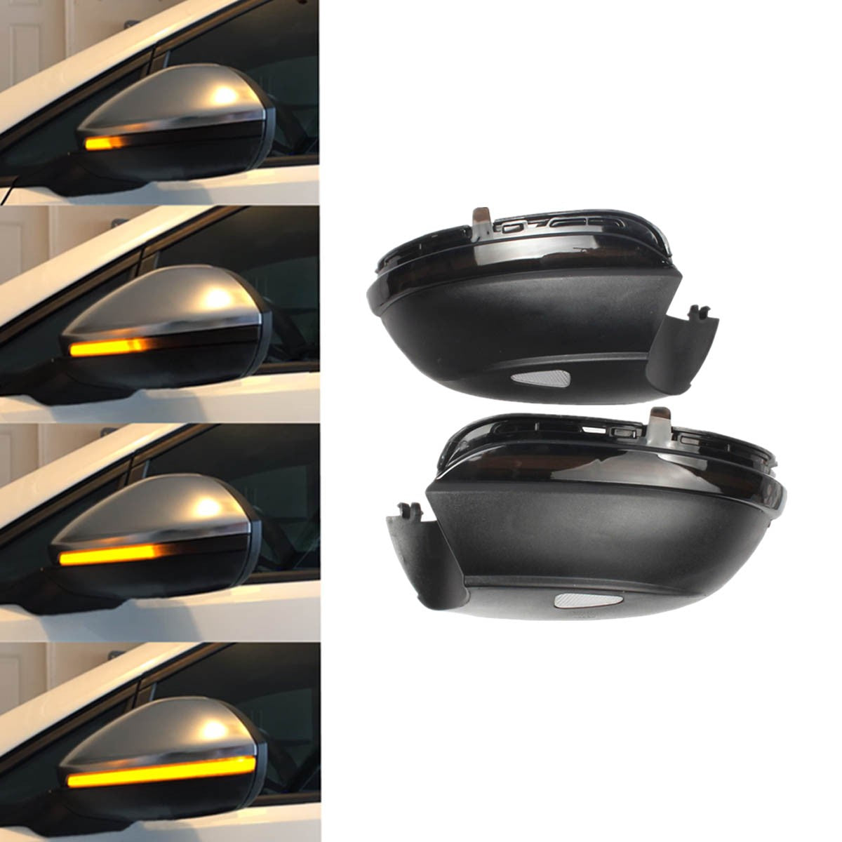 Dynamisches LED Spiegelblinker Set passend für VW Beetle Passat Jetta 2010-2017
