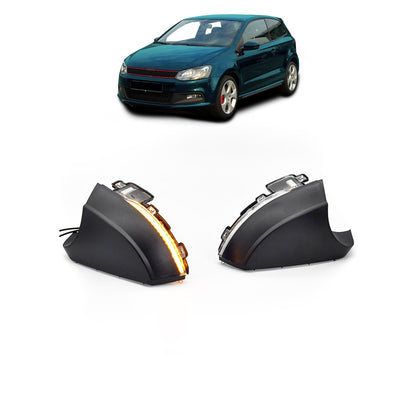 Dynamisches LED Seitenspiegel Blinker Set passend für VW Polo V (6R, 6C) 2014-2017