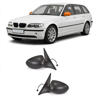 Elektrisch beheizbare Seitenspiegel passend für BMW 3er E46 Touring 1998-2005