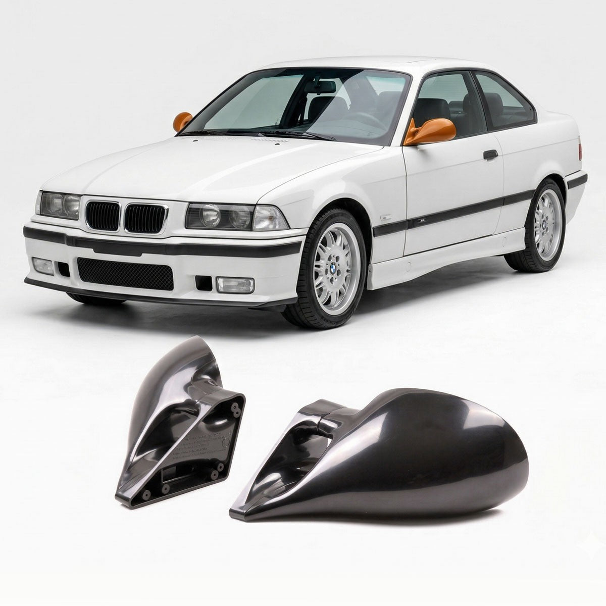Manuelle Außenspiegel Set passend für BMW 3er E36 1991-1999