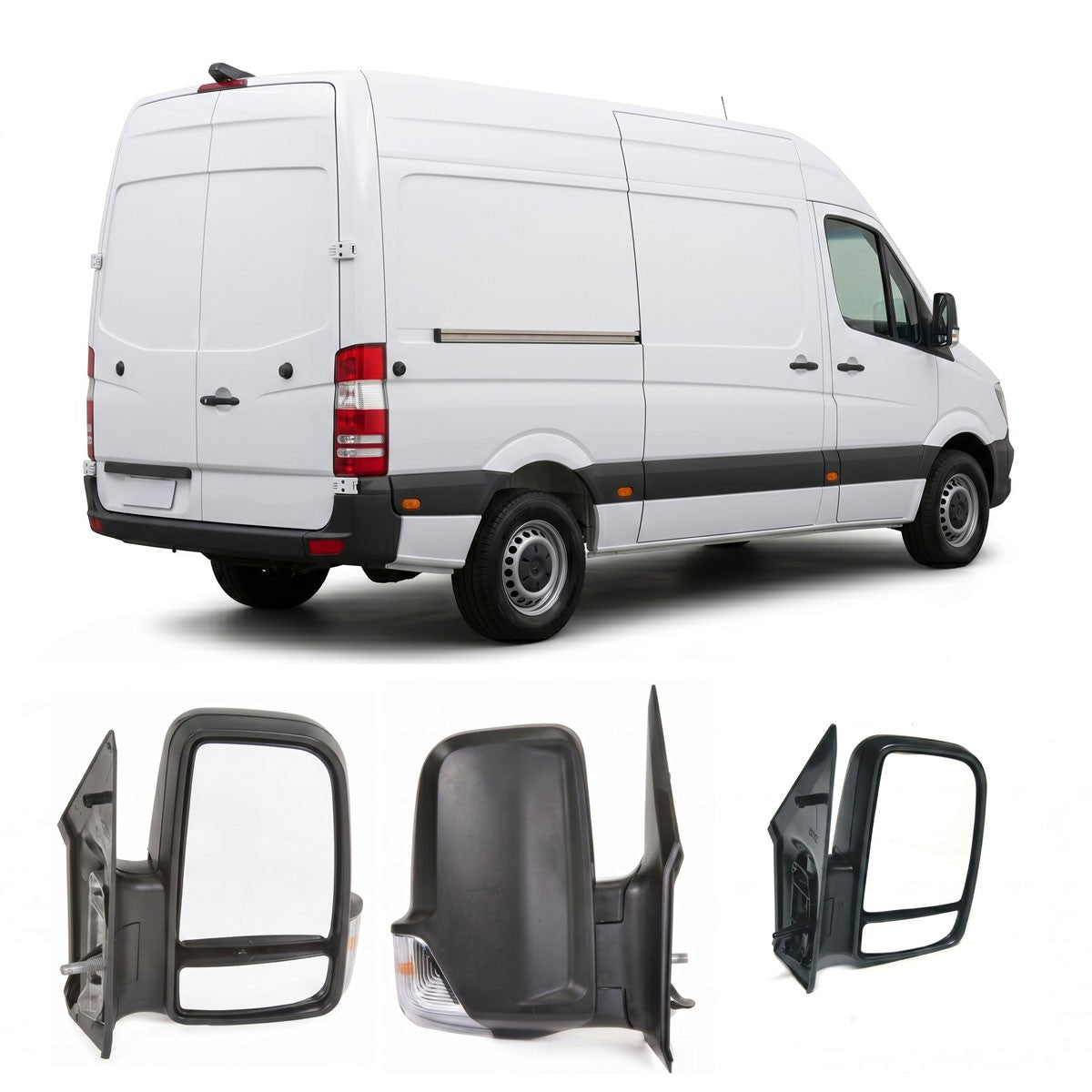 Elektrischer Außenspiegel passend für Mercedes Sprinter 2 / VW Crafter 2006-2018