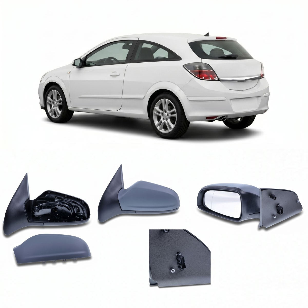 Elektrischer Außenspiegel links passend für Opel Astra H GTC 2004-2010