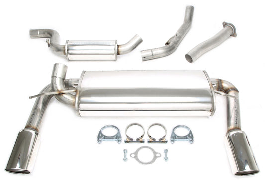 TA Technix Duplex Edelstahlanlage 1x100mm passend für Ford Focus ST
