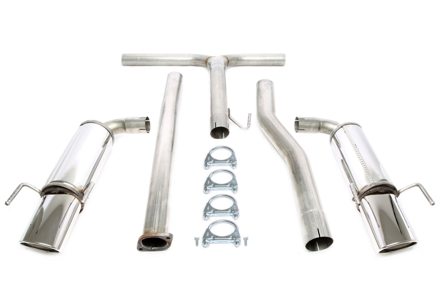 TA Technix Duplex Edelstahlanlage 1x90x120mm Links+Rechts passend für Opel Insignia A 4/5-​Türer 2.0l CDTI/4-WD Typ 0G-A