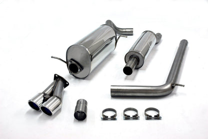 TA Technix Edelstahlanlage 2x80mm passend für Skoda Fabia RS