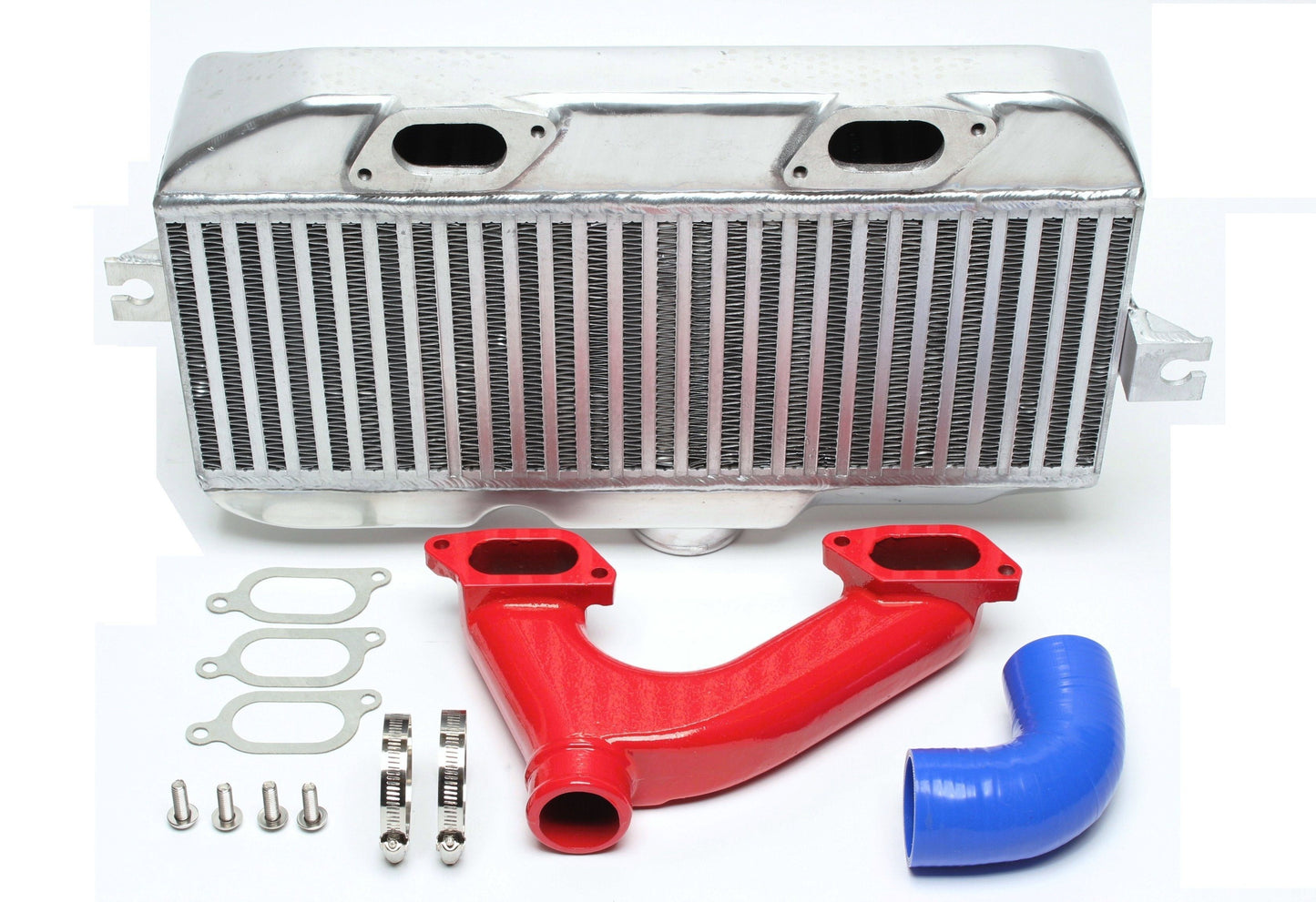 TA Technix Ladeluftkühler Kit passend für Subaru Impreza WRX 2.5 STI , BJ 2005 - 2007 (sitzt oberhalb des Motors)
