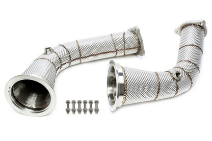 TA Technix Downpipe mit Hitzeschild passend für Audi A4-​RS4, A5-​RS5 Typ B9