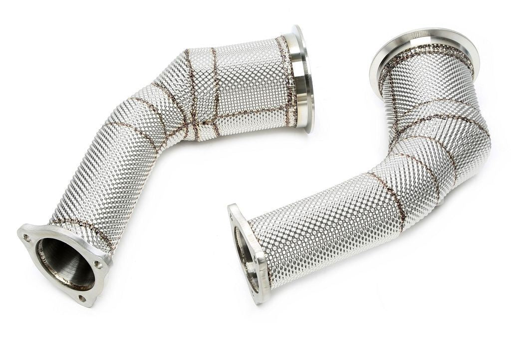 TA Technix Downpipe mit Hitzeschild und Katalysator passend für Audi A4-​RS4, A5-​RS5 Typ B9