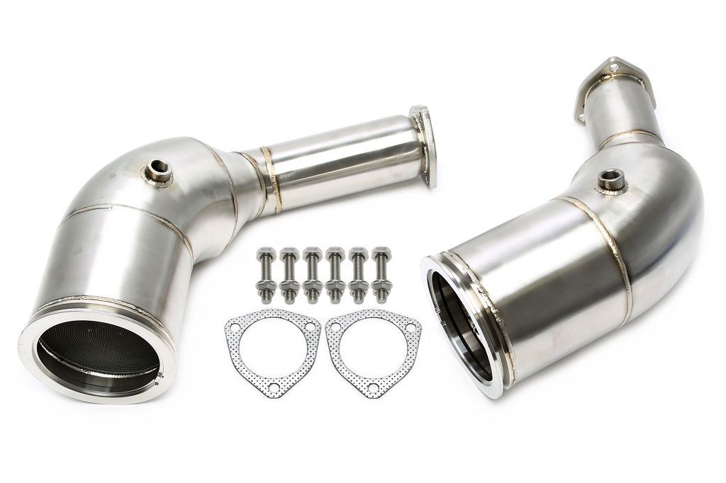 TA Technix Downpipe mit Katalysator passend für Audi A6-​RS6 C8, A7 Sportback-​RS7