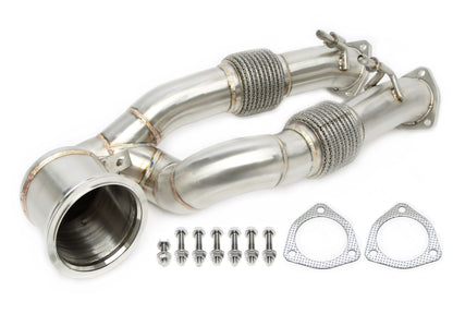 TA Technix Downpipe ohne Katalysator passend für Audi TT-RS Typ 8J, A3 Sportback RS3 Typ 8P, Q3 RS Quattro 2.5 TFSI Typ 8U