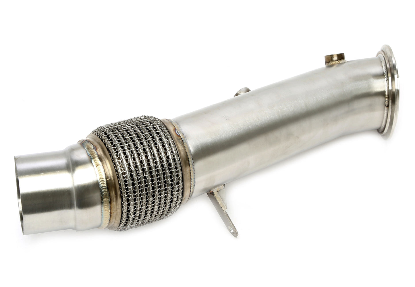 TA Technix Downpipe ohne Katalysator mit Flexrohr passend für BMW 5er Serie Typ F10, F11, F07, 6er Serie Typ F12, F13, F06...