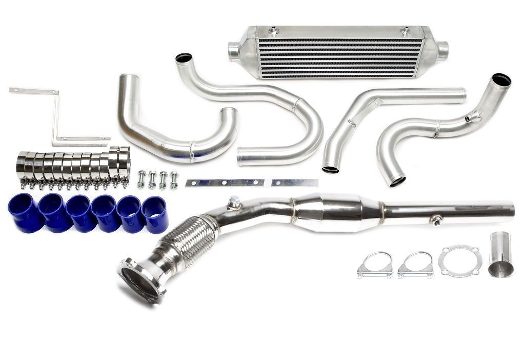 TA Technix Upgrade Kit LLK Kit + Downpipe mit Kat passend für Audi A3 (8L)/ Seat Leon, Toledo (1M)/ Skoda Octavia (!U)/ VW...