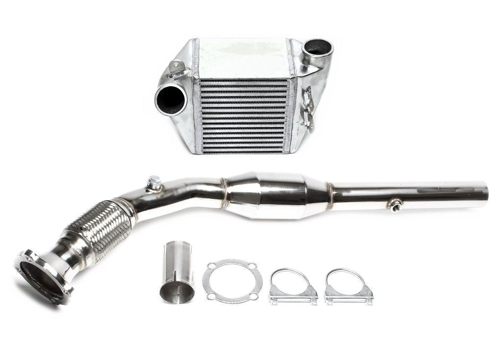 TA Technix Upgrade Kit LLK + Downpipe mit Kat passend für Audi A3 (8L)/ Seat Leon, Toledo II (1M)/ Skoda Octavia (1U)/ VW ...