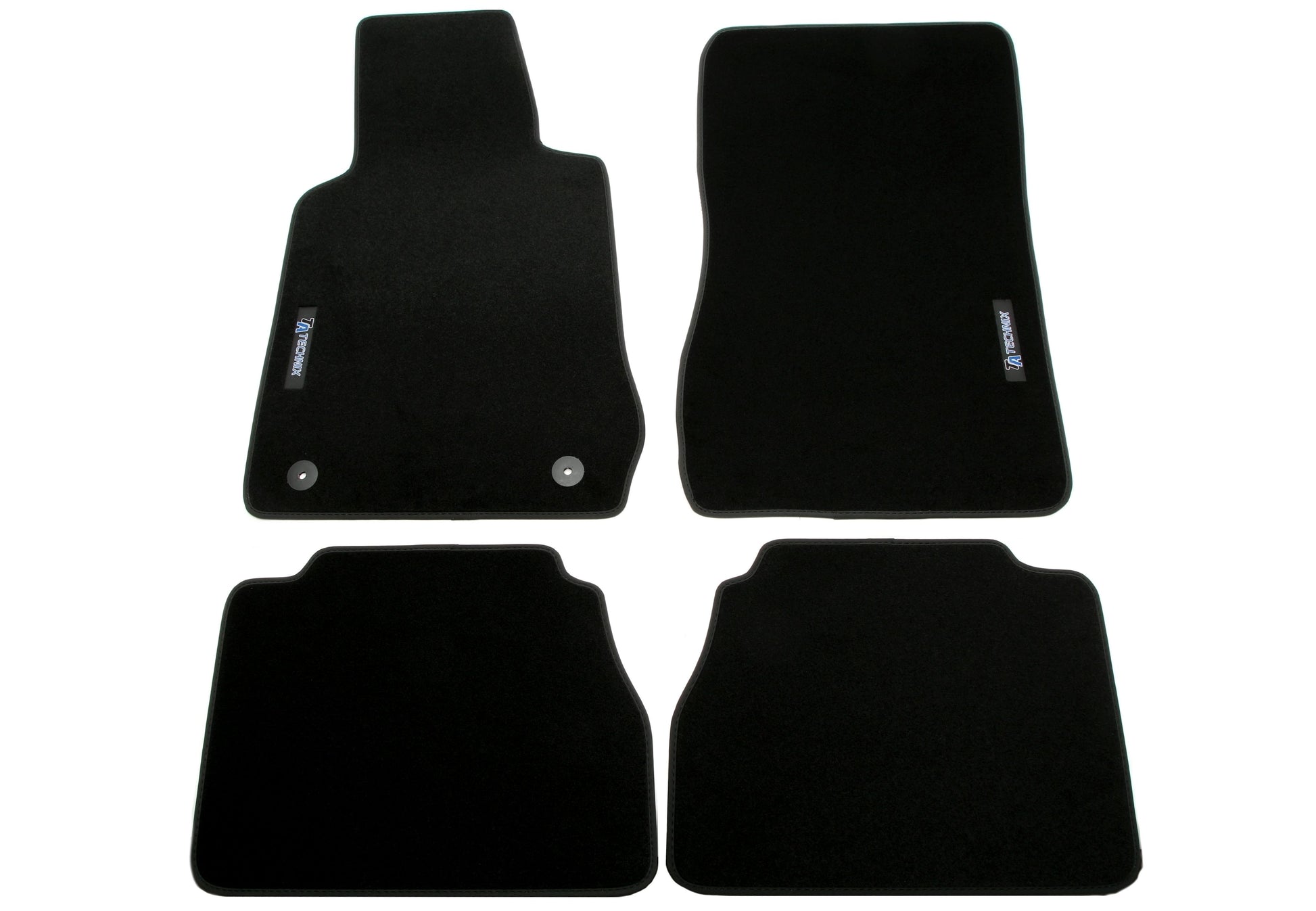 TA Technix Fußmatten Set mit Logo passend für Mercedes Benz E-​Klasse Typ W210/S210