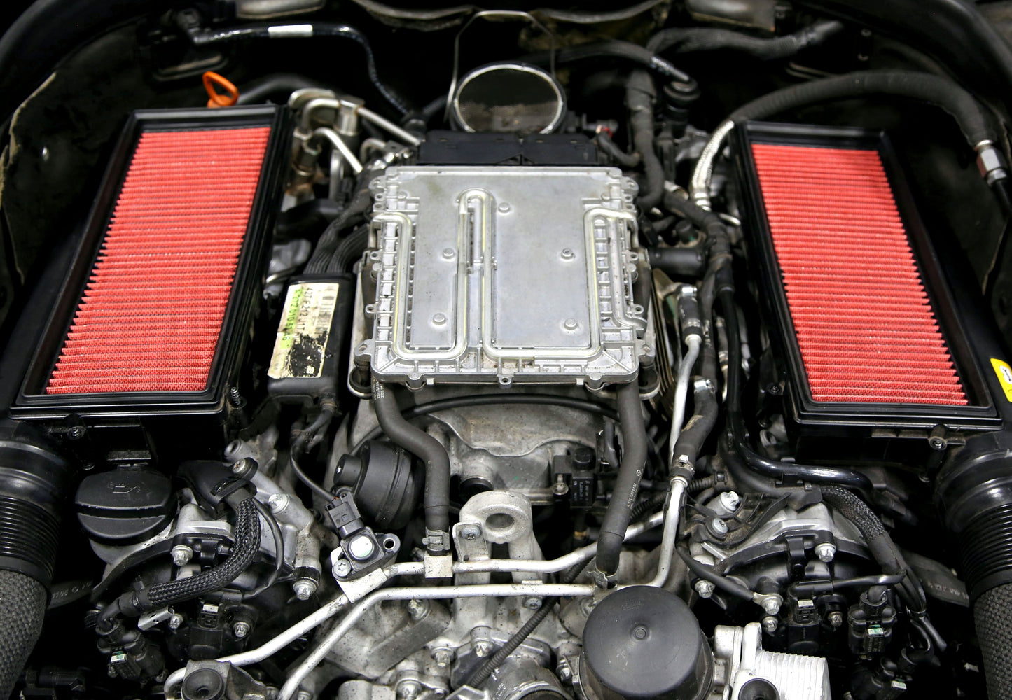 TA Technix Sportluftfilter Set passend für Mercedes Benz C-​Klasse / E-​Klasse / S-​Klassse / G-​Klasse / M-​Klasse / SL-​...