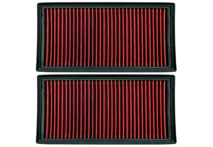 TA Technix Sportluftfilter Set passend für Mercedes Benz C-​Klasse (W204) / E-​Klasse (W211/W212) / M-​Klasse (W164) / R-​...