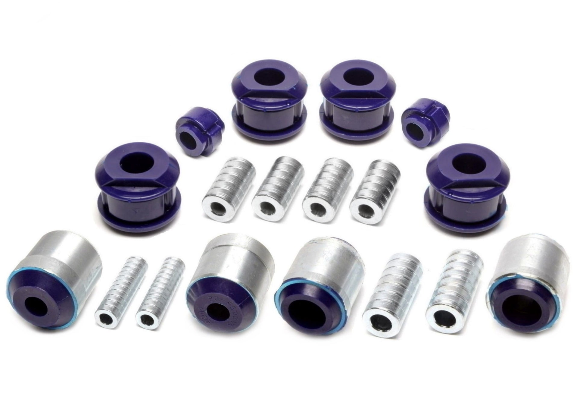 TA Technix PU-​Buchsen Kit 18-​teilig Vorderachse mit Ø 25mm Stabi passend für Audi A4 (B5)/ Skoda Superb (3U)/ VW Passat ...