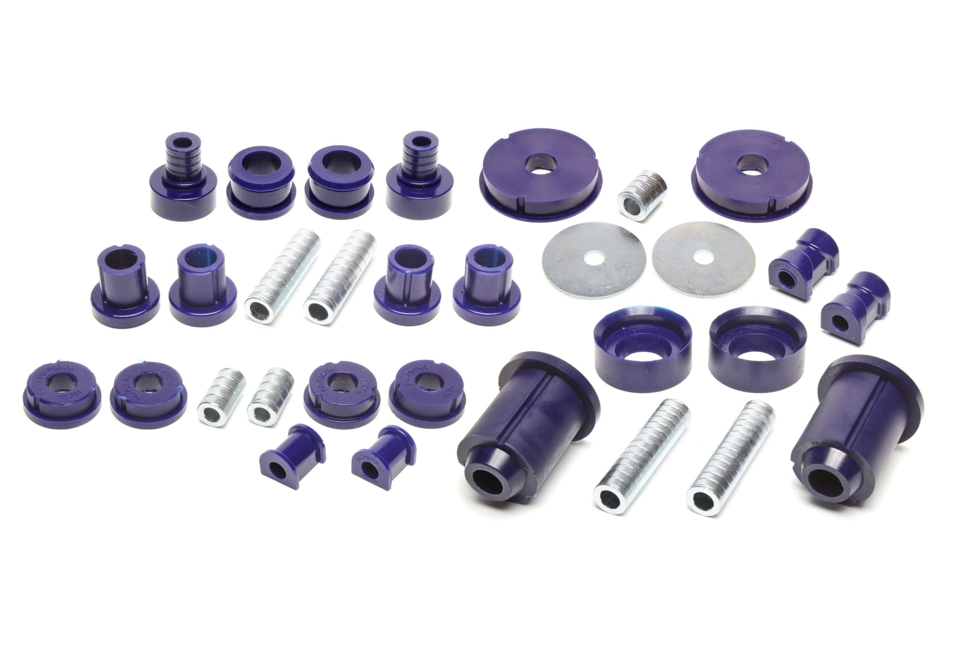 TA Technix PU-​Buchsen Kit 37-​teilig / Vorderachse+Hinterachse / Vorderachse mit Ø 19mm Stabi / M3 Exzenter / Hinterachse...