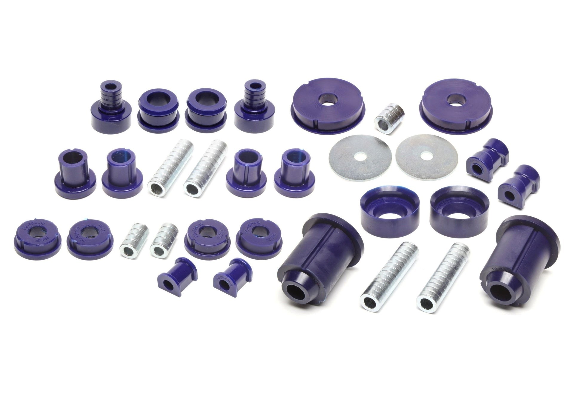 TA Technix PU-​Buchsen Kit 37-​teilig / Vorderachse+Hinterachse / Vorderachse mit Ø 19mm Stabi / M3 Exzenter / Hinterachse...