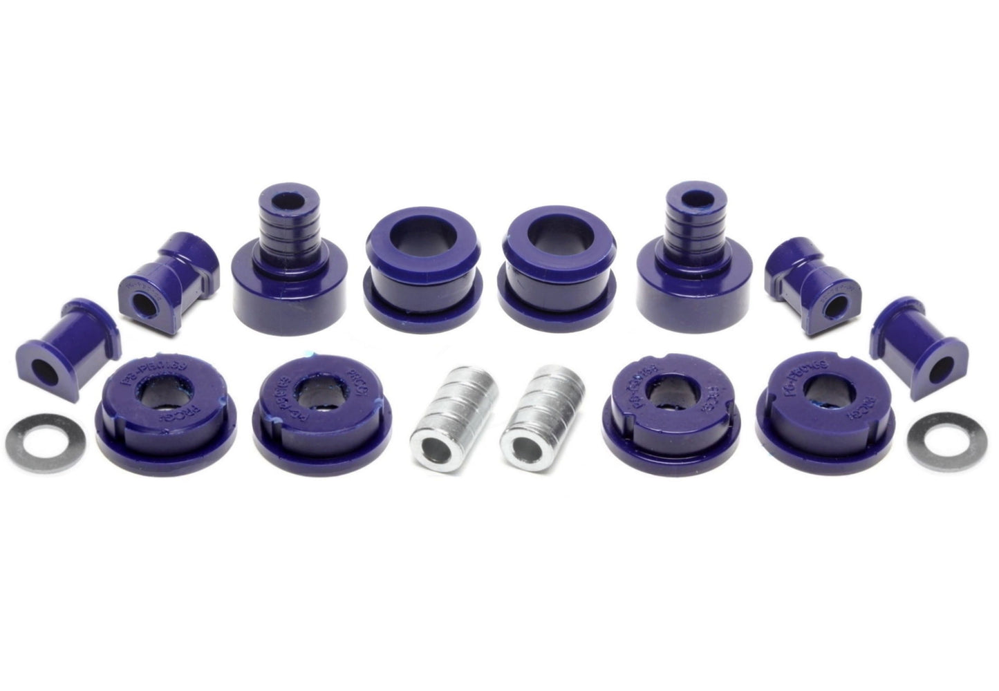 TA Technix PU-​Buchsen Kit 14-​teilig / Vorderachse+Hinterachse / Vorderachse mit Ø 21mm Stabi / M3 Exzenter / Hinterachse...