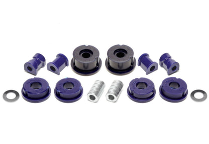 TA Technix PU-​Buchsen Kit 14-​teilig / Vorderachse+Hinterachse / Vorderachse mit Ø 21mm Stabi / Hinterachse mit Ø 14mm St...