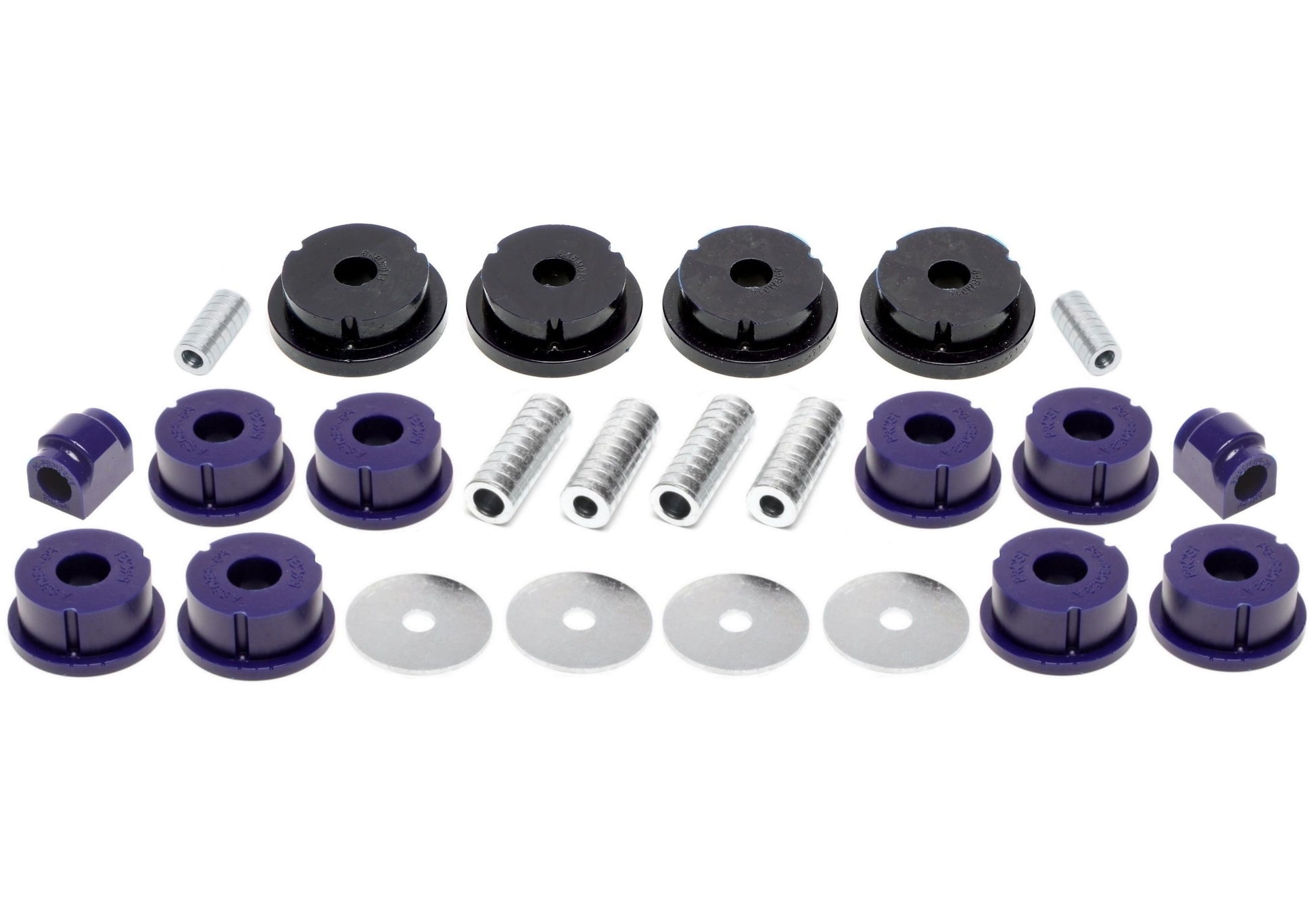 TA Technix PU-​Buchsen Kit 26-​teilig / Hinterachse mit Ø 19mm Stabi / passend für BMW 3er Serie E36