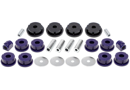 TA Technix PU-​Buchsen Kit 26-​teilig / Hinterachse mit Ø 20mm Stabi / passend für BMW 3er Serie E36