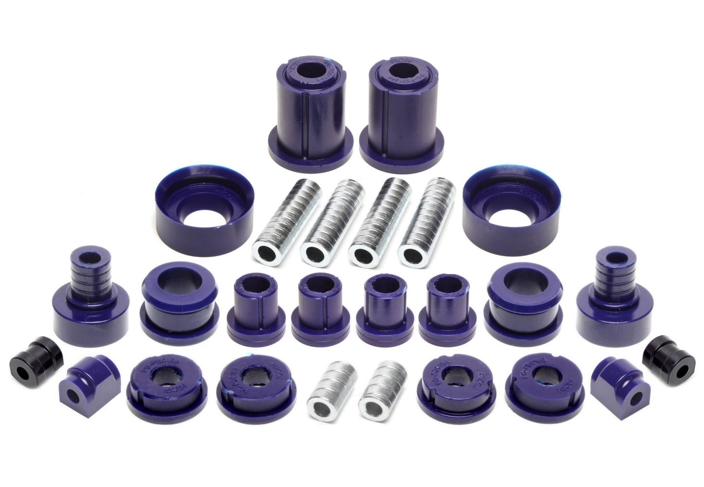 TA Technix PU-​Buchsen Kit 32-​teilig / Vorderachse+Hinterachse / Vorderachse mit Ø 24mm Stabi / M3 Exzenter / Hinterachse...