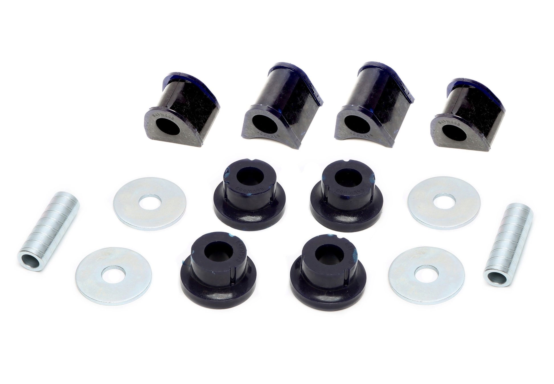 TA Technix PU-​Buchsen Kit 14-​teilig, Hinterachse passend für VW Golf I / Scirocco I+ II / Jetta I
