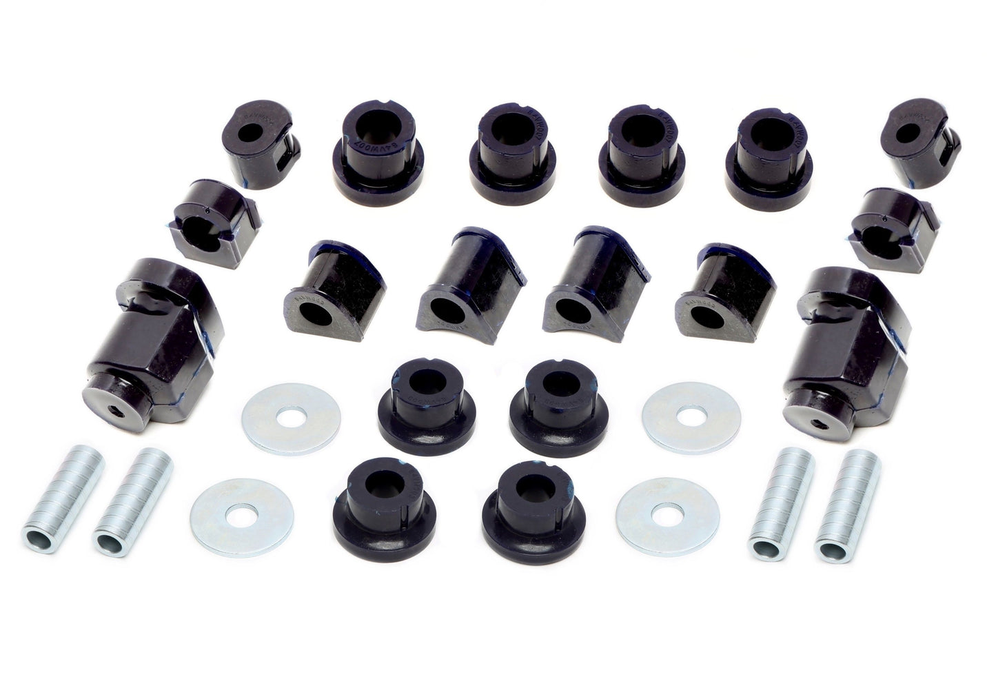 TA Technix PU-​Buchsen Kit 26-​teilig, VA+ Hinterachse passend für VW Golf I / Scirocco I+ II / Jetta I