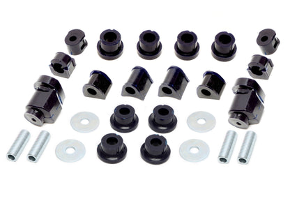 TA Technix PU-​Buchsen Kit 26-​teilig, VA+ Hinterachse passend für VW Golf I / Scirocco I+ II / Jetta I