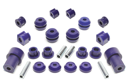 TA Technix PU-​Buchsen Kit 24-​teilig, VA+ Hinterachse passend für VW Corrado / Golf II / Jetta II / Seat Toledo I