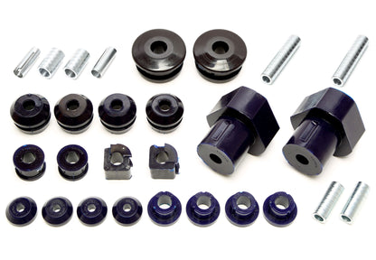 TA Technix PU-​Buchsen Kit 28-​teilig / Vorderachse +Hinterachse / passend für VW Golf III / Golf III+IV Cabriolet / Vento