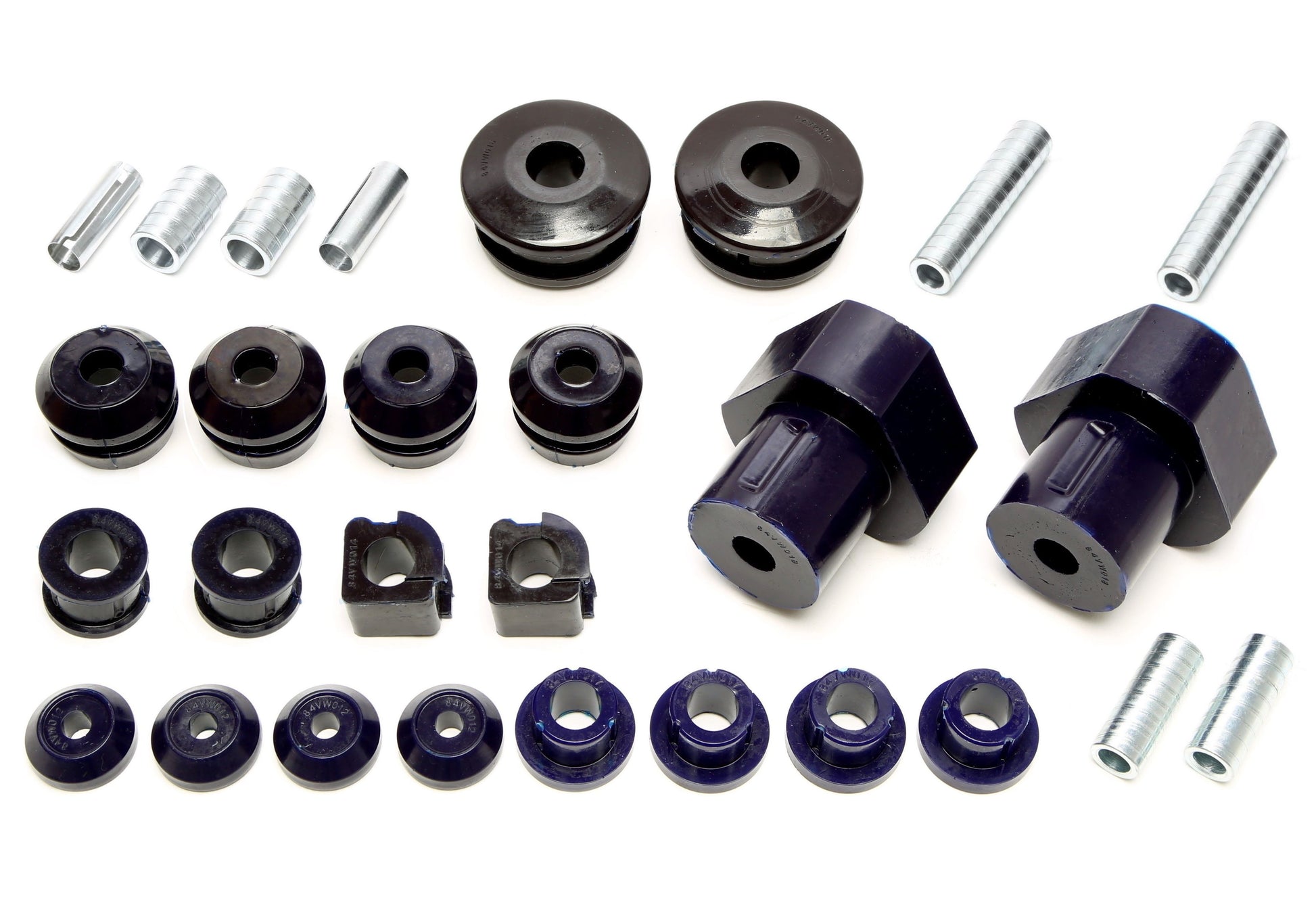 TA Technix PU-​Buchsen Kit 28-​teilig / VA+ Hinterachse passend für VW Golf III / Golf III+IV Cabriolet / Vento
