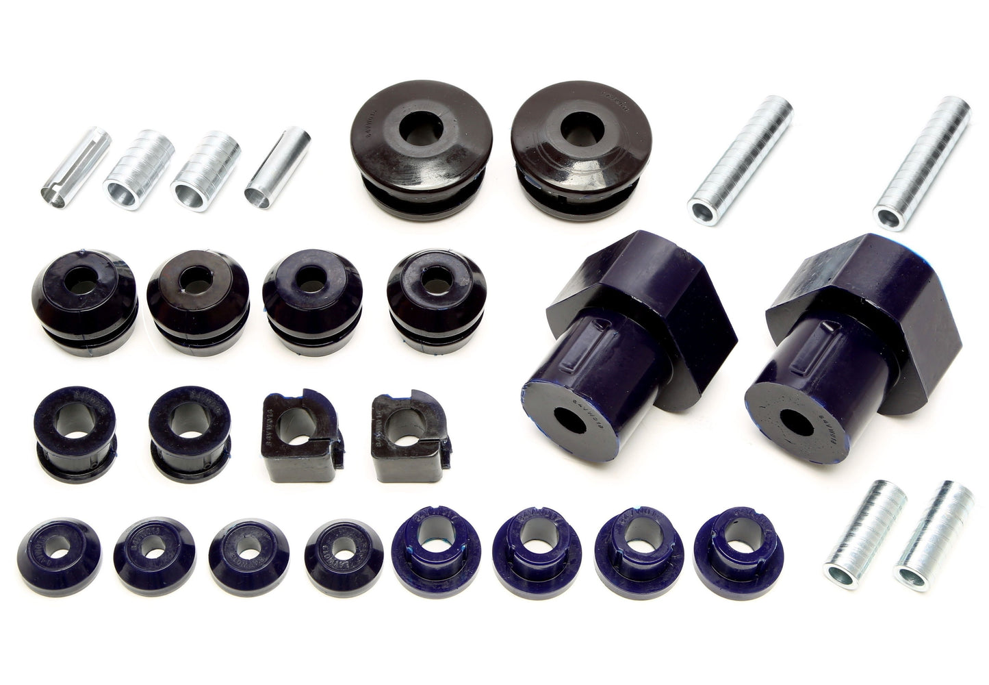 TA Technix PU-​Buchsen Kit 28-​teilig / Vorderachse +Hinterachse passend für VW Golf III / Golf III+IV Cabriolet / Vento