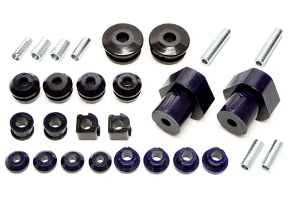 TA Technix PU-​Buchsen Kit 28-​teilig / Vorderachse +Hinterachse passend für VW Golf III / Golf III+IV Cabriolet / Vento